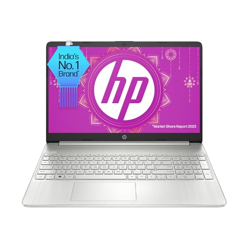 HP Laptop 15s, AMD Ryzen 7 5700U, 15.6-inch (39.6 cm), FHD, 16GB DDR4, 512GB SSD, AMD Radeon Graphics, Backlit KB, Thin & Light, Dual Speakers (Win 11, MSO 2021, Silver, 1.69 kg), ey2001AU