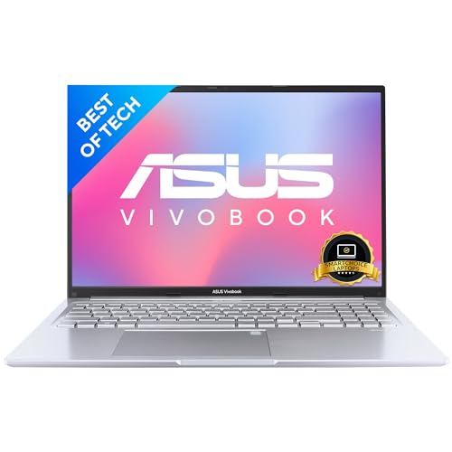 ASUS [SmartChoice] Vivobook 16X (2022), 16.0-inch (40.64 cms) FHD+ 16:10, AMD Ryzen 5 5600H, Thin and Laptop (8GB/512GB SSD/Integrated Graphics/Windows 11/Office 2021/Silver/1.80 kg), M1603QA-MB501WS
