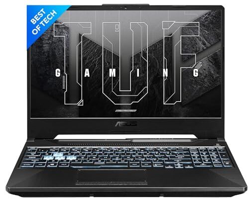 ASUS TUF Gaming F15, 15.6"(39.62 cms) FHD 144Hz, Intel Core i7-11800H 11th Gen, 4GB NVIDIA GeForce RTX 3050 Ti, Gaming Laptop (16GB/1TB SSD/Win 11/MSO/90WHrs Battery/Black/2.30 Kg), FX506HE-HN385WS