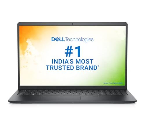 Dell 15 Laptop, Intel Core i5-1135G7 Processor/ 8GB DDR4/ 512GB SSD/ 15.6" (39.62cm) FHD/Mobile Connect/Windows 11 + MSO'21/15 Month McAfee/Spill-Resistant Keyboard/Carbon Black/Thin & Light-1.69kg