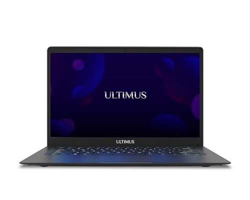 FUTOPIA All-New ULTIMUS Pro, Celeron N4020c Thin & Light (4GB RAM/128GB eMMC, 14.1-inch (35.8 cm) HD Display/Win 11 Home/Matt Black/1.20 Kg) NU14U3INC43BN-MB