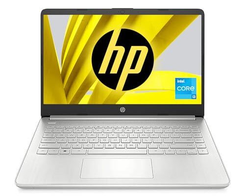 HP [SmartChoice 14s 11th Gen Intel i3 14 inches FHD, IPS (8GB RAM/ 512 GB SSD/LTE/Backlit Keyboard/UHD Graphics/Dual Speakers/Windows 11 Home/MS Office/1.49 Kg), 14s-ef1002tu, Natural Silver