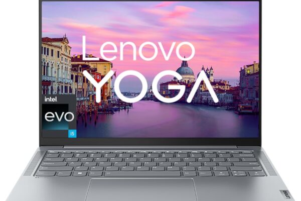 Lenovo Yoga Slim 6 Intel Evo Core i5 1240P 14"(35.5cm) 2.2K 300Nit Laptop (16GB/512GB SSD/60Hz Refresh/Win 11/Office 2021/Backlit KB/1Yr Warranty/Alexa/3 Month Game Pass/Storm Grey/1.35Kg), 82WU0095IN