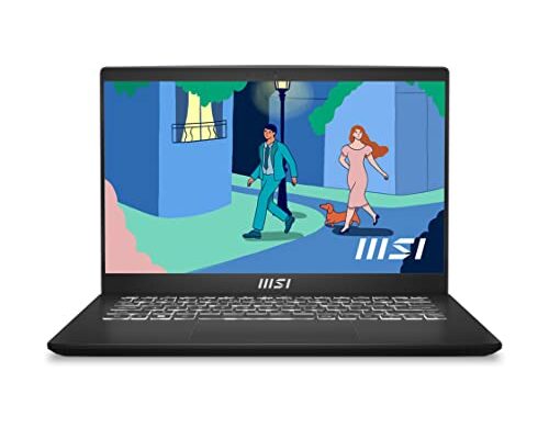 MSI Modern 14, Intel 11th Gen. i3-1115G4, 35CM FHD 60Hz Laptop (8GB/512GB NVMe SSD/ Windows 11 Home/Classic Black/1.4Kg), C11M-031IN