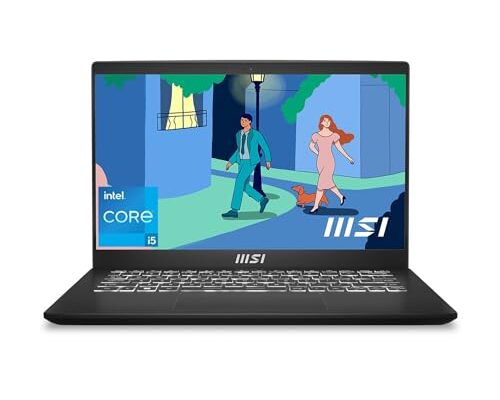 MSI Modern 15, Intel 11th Gen. i5-1155G7, 40CM FHD 60Hz Laptop (16GB/512GB NVMe SSD/Windows 11 Home/Intel UHD Graphics/Classic Black/1.7Kg), B11M-061IN