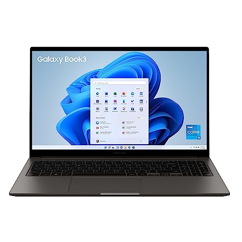Samsung Galaxy Book3 Core i5 13th Gen 1335U - (16 GB/512 GB SSD/Windows 11 Home) Galaxy Book3 Thin and Light Laptop  (15.6 Inch, Graphite, 1.58 Kg, with MS Office)