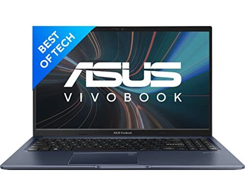 ASUS Vivobook 15, Intel Core i3-1220P 12th Gen, 15.6″ (39.62 cm) FHD, Thin and Laptop (8GB/512GB SSD/Integrated Graphics/Windows 11/Office 2021/Fingerprint/Blue/1.7 kg), X1502ZA-EJ385WS