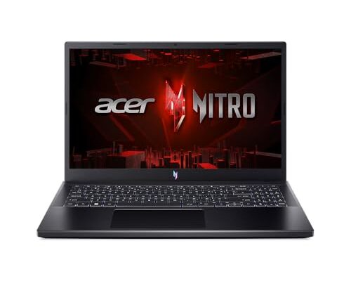Acer Nitro V Gaming Laptop 13th Gen Intel Core i5-13420H with RTX 3050 Graphics 6 GB VRAM, 144Hz Display (8 GB DDR5/512GB SSD/Windows 11 Home/Wi-Fi 6),15.6"(39.6cms) FHD ANV15-51