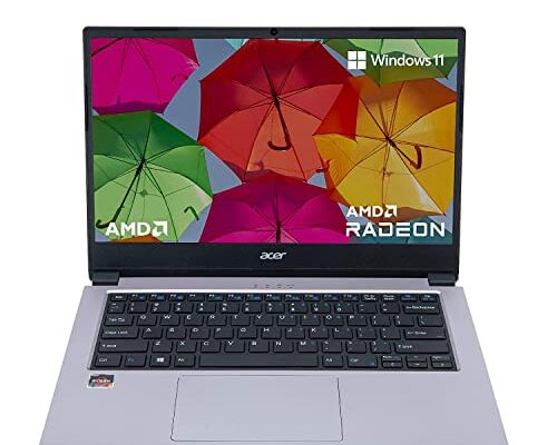 Acer One 14 Business Laptop AMD Ryzen 3 3250U Processor (8GB RAM/256GB SSD/AMD Radeon Graphics/Windows 11 Home) Z2-493 with 35.56 cm (14.0″) HD Display