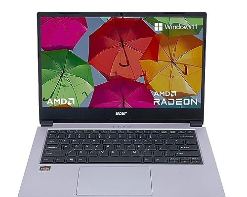 Acer [SmartChoice] One 14 AMD Ryzen 3 3250U Processor (8GB RAM/256GB SSD/AMD Radeon Graphics/Windows 11 Home/MS Office Home and Student) Thin and Light Laptop Z2-493 with 35.56 cm (14.0") HD Display