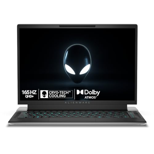 Dell Alienware x14 R2 Gaming Laptop, Intel Core i7-13620H/32GB/1TB SSD/NVIDIA RTX 4060 8GB GDDR6/14'' (35.56Cms) QHD+ 165Hz, 3ms, 300nits/Win 11+MSO'21+McAfee 15 Month/Lunar Silver/2.08Kgs