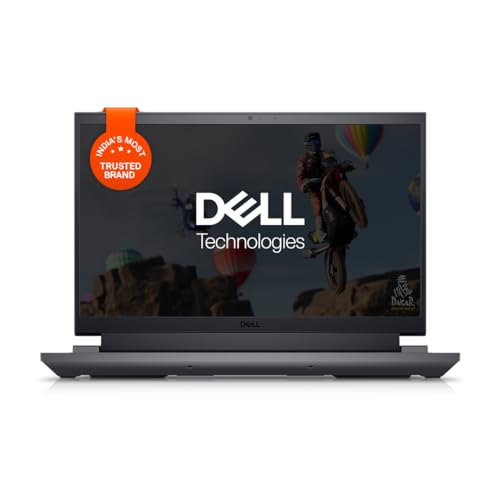 Dell G15 5520 Gaming Laptop, Intel i5-12500H, 16GB DDR5, 512GB SSD, NVIDIA RTX 3050 (4GB GDDR6), 15.6"(39.62cm) FHD 120Hz 250 nits Display, Backlit KB Orange, Win 11 + MSO'21, Dark Shadow Grey, 2.81kg