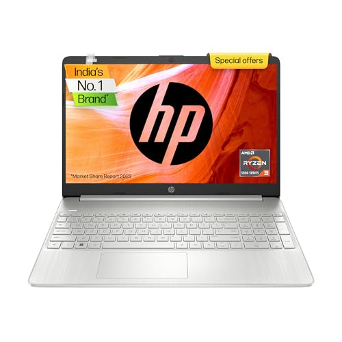 HP 15s, AMD Ryzen 3 5300U, 15.6 inch(39.6cm) FHD Anti-Glare Laptop(8GB RAM/512 GB SSD/AMD Radeon Graphics/Win 11/MSO/Backlit Keyboard/Dual Speakers) 15s- eq2213AU
