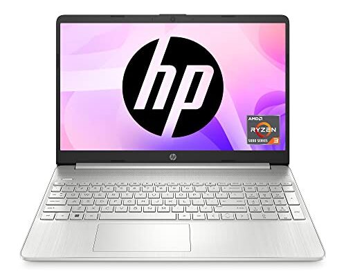 HP Laptop 15s, AMD Ryzen 3 5300U, 15.6-inch (39.6 cm), FHD, 8GB DDR4, 512GB SSD, AMD Radeon Graphics, Thin & Light, Dual Speakers (Win 10, MSO 2019, Silver, 1.69 kg), eq2042AU