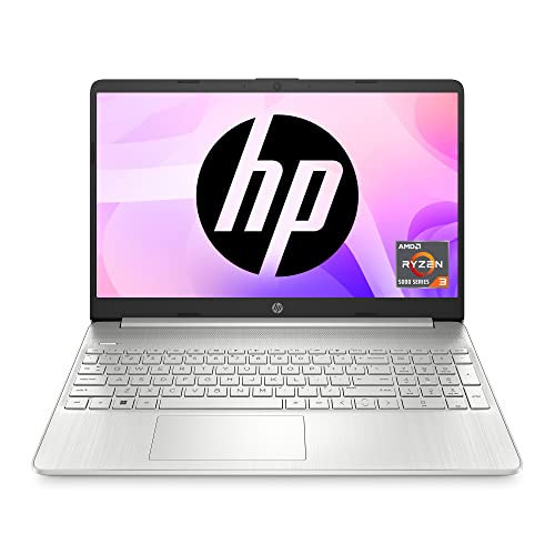 HP Laptop 15s, AMD Ryzen 3 5300U, 15.6-inch (39.6 cm), FHD, 8GB DDR4, 512GB SSD, AMD Radeon Graphics, Thin & Light, Dual Speakers (Win 10, MSO 2019, Silver, 1.69 kg), eq2042AU