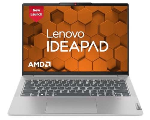 Lenovo IdeaPad Slim 5 Ryzen 5 7530U 14" (35.5cm) WUXGA+ IPS Laptop (16GB/512GB SSD/Win 11/Office 2021/Backlit KB/FHD Camera/Alexa/3 Month Game Pass/Arctic Grey/1.46Kg), 82XE004RIN