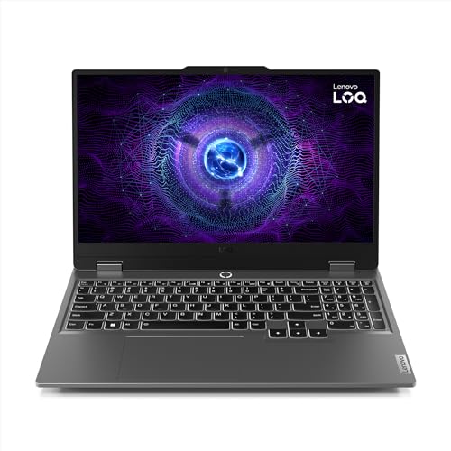 Lenovo LOQ 2024 Intel Core i5-12450HX 15.6" (39.6cm) 144Hz 300Nits FHD Gaming Laptop (8GB/512GB SSD/Win 11/Intel Arc A530M 4GB Graphics/100% sRGB/3 Month Game Pass/Luna Grey/2.4Kg), 83FQ0009IN