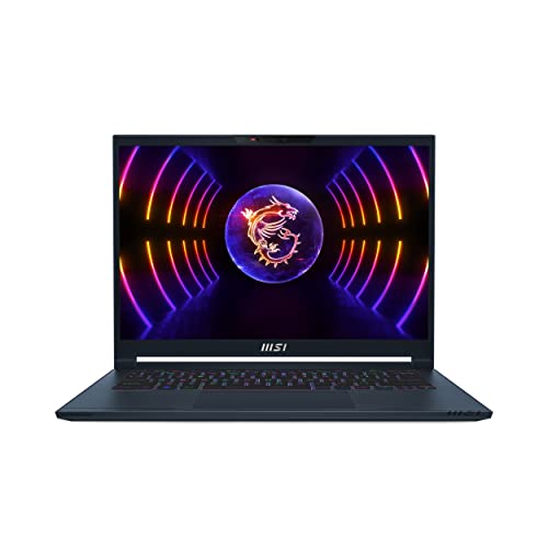 MSI Stealth 14 Studio, Intel 13th Gen. i7-13700H, 36CM QHD+ 240Hz Gaming Laptop (16GB/1TB NVMe SSD/Windows 11 Home/Nvidia GeForce RTX4060, 8GB GDDR6/Star Blue/1.7Kg), A13VF-037IN