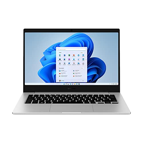 Samsung Galaxy Book Go Qualcomm Snapdragon 7C 35.5cm (14") FHD LED Thin & Light Laptop (4 GB/128 GB/Windows 11/MS Office/Silver/1.38 Kg), NP340XLA-KA1IN