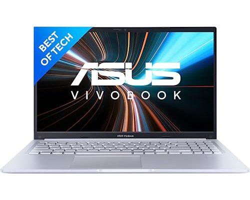 ASUS VivoBook 15 (2022), Intel®Core™ i3-1215U 12th Gen, 15.6" (39.62 cm) FHD, Thin and Light Laptop (8GB/512 SSD//Windows 11/Office 2021//Backlit KB/Icelight Silver/1.7 kg), X1502ZA-EJ322WS
