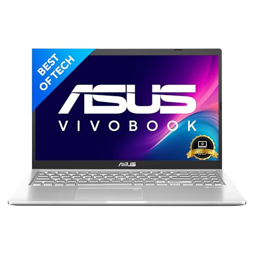 ASUS Vivobook 15, Intel Celeron N4020, 15.6" (39.62 cms) HD, Thin and Light Laptop (8GB/512GB SSD/Integrated Graphics/Windows 11/Office 2021/Fingerprint/Silver/1.8 kg), X515MA-BR024WS