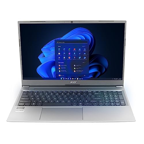 Acer Aspire Lite AMD Ryzen 5 5500U Premium Thin and Light Laptop (16 GB RAM/1 TB SSD/Windows 11 Home) AL15-41, 39.62 cm (15.6") Full HD Display, Metal Body, Steel Gray, 1.59 KG