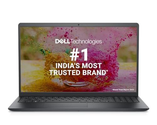 Dell 15 Laptop, Intel Core i3-1115G4 Processor/8GB DDR4/512GB SSD/Intel UHD Graphics/15.6" (39.6cm) FHD 120Hz Refresh, 250 nits/Mobile Connect/Win 11+MSO'21/15 Month McAfee/Black/Thin & Light-1.66kg