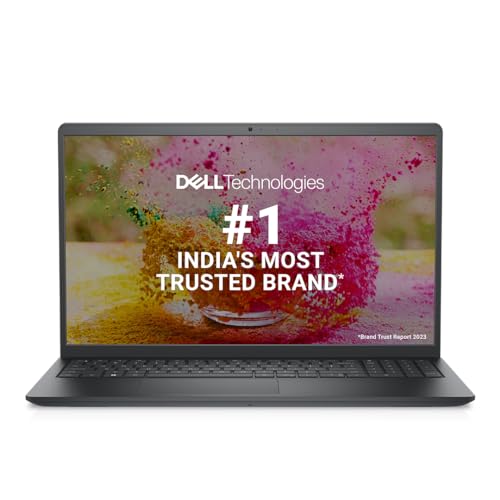 Dell 15 Laptop, Intel Core i3-1115G4 Processor/8GB DDR4/512GB SSD/Intel UHD Graphics/15.6" (39.6cm) FHD 120Hz Refresh, 250 nits/Mobile Connect/Win 11+MSO'21/15 Month McAfee/Black/Thin & Light-1.66kg
