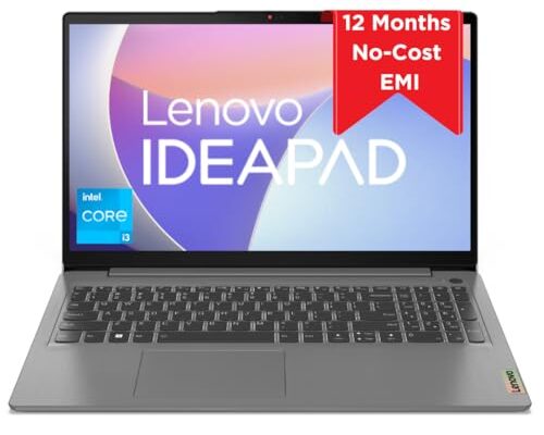 Lenovo IdeaPad Slim 3 Intel Core i3 12th Gen 15.6"(39.62cm) FHD Laptop (8GB/512GB SSD/Win 11/Office 2021/2Yr Warranty/Alexa Built in/3 Month Game Pass/Blue/1.63Kg), 82RK007JIN with 12Month No-Cost EMI