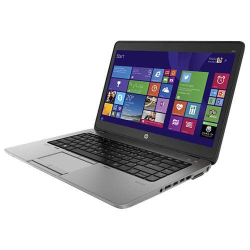 (Refurbished) HP EliteBook 840 G2 14 inches Laptop (5th Gen Intel Core i5/8GB/256 GB SSD/Windows 10/MS o