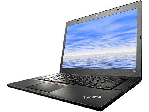 (Refurbished) Lenovo ThinkPad T Series T450 (20BV0064US) Laptop Intel Core i5 5300U (2.30 GHz) 4 GB Memory 500 GB HDD 14 1366 x 768 Intel HD Graphics 5500 Windows 7 Professional 64-Bit / Windows 10 Pro Downgrade inches