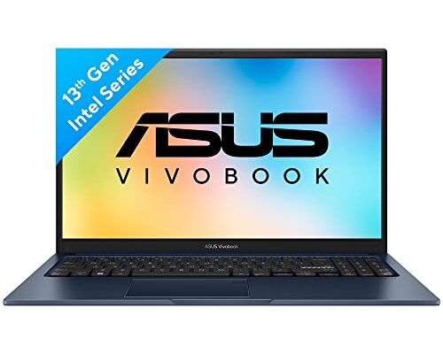 ASUS Vivobook 15 (2023), Intel Core i3-1315U 13th Gen, 15.6" (39.62 cms) FHD, Thin and Light Laptop (8GB/512GB SSD/Integrated Graphics/Windows 11/Office 2021/Backlit KB/Blue/1.7 kg), X1504VA-NJ321WS