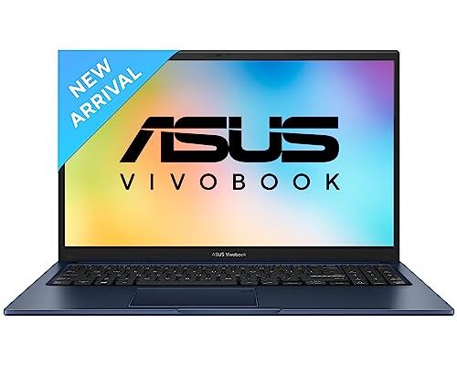 ASUS Vivobook 14, IntelCore i3-1215U 12th Gen, 14" (35.56 cm) FHD, Thin and Light Laptop (8 GB RAM/512GB SSD/Win11/Office 2021/Fingerprint/42WHr /Blue/1.40 kg), X1404ZA-NK321WS