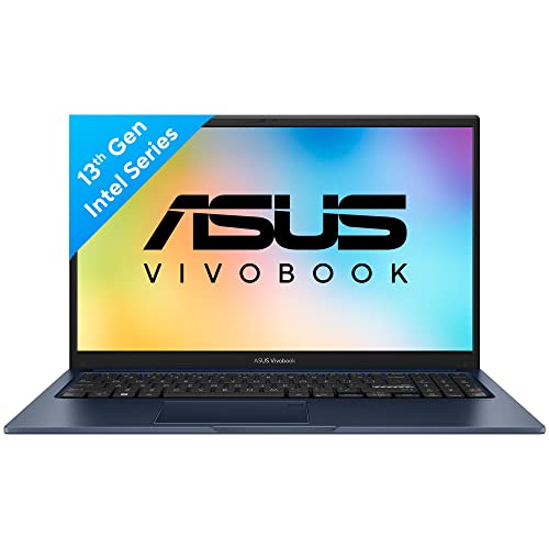 ASUS Vivobook 15 (2023), Intel Core i3-1315U 13th Gen, 15.6" (39.62 cms) FHD, Thin and Light Laptop (8GB/512GB SSD/Integrated Graphics/Windows 11/Office 2021/Fingerprint/Blue/1.7 kg), X1504VA-NJ323WS