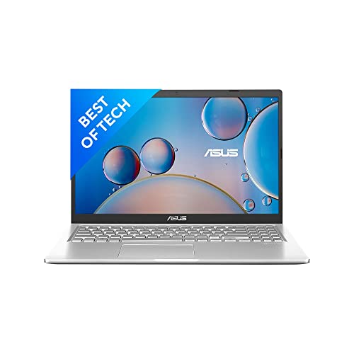 ASUS Vivobook 15, Intel Core i5-1135G7 11th Gen, 15.6" (39.62 cm) FHD, Thin and Light Laptop (8GB/512GB SSD/Integrated Graphics/Windows 11/Office 2021/Fingerprint Sensor/Silver/1.8 Kg), X515EA-EJ522WS