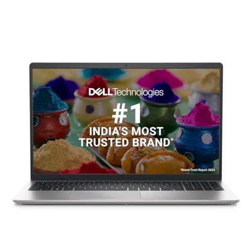 Dell Inspiron 3530 Laptop, 13th Gen Intel Core i3-1305U Processor, 8GB, 512GB, 15.6" (39.62cm) FHD WVA AG 120Hz Display, Win 11 + MSO'21, 15 Month McAfee, Silver, Thin & Light-1.62kg