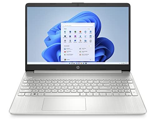 HP Laptop 15 12th Gen Intel Core i3 1215U, 15.6-inch(39.6 cm) FHD, Anti-Glare Laptop (8GB /512GB/Intel UHD Graphics/Backlit KB/Win 11/Dual Speakers/1.69kg/Natural Silver, 15s-fq5186TU