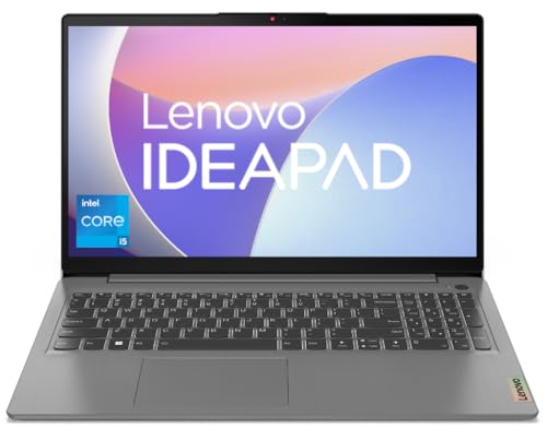 Lenovo IdeaPad Slim 3 Intel Core i5 12th Gen 15.6" (39.62cm) FHD Thin & Light Laptop (16GB/512GB SSD/Windows 11/Office 2021/Backlit/2Yr Warranty/3months Game Pass/Arctic Grey/1.63Kg), 82RK0085IN